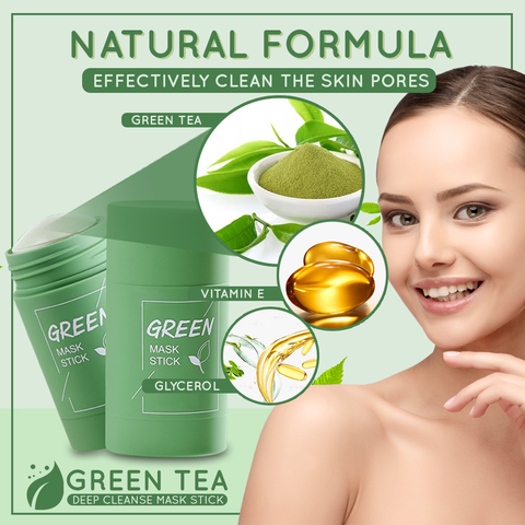Deep Clean Stick for Radiant Skin | Natural Green Tea Infusion