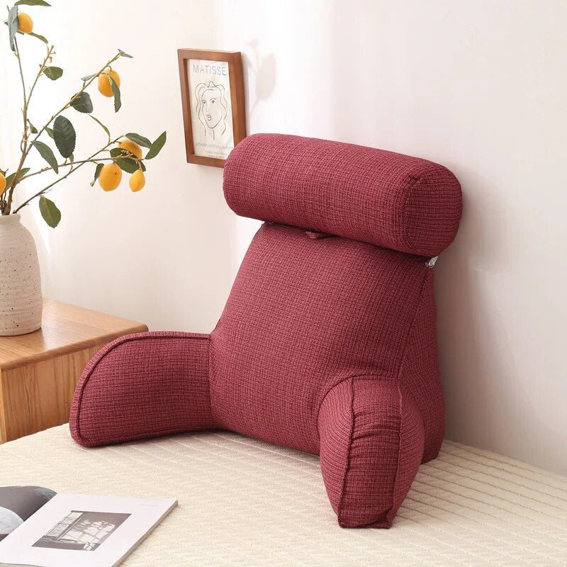 Comfort Support Cushion for Reading and Relaxation