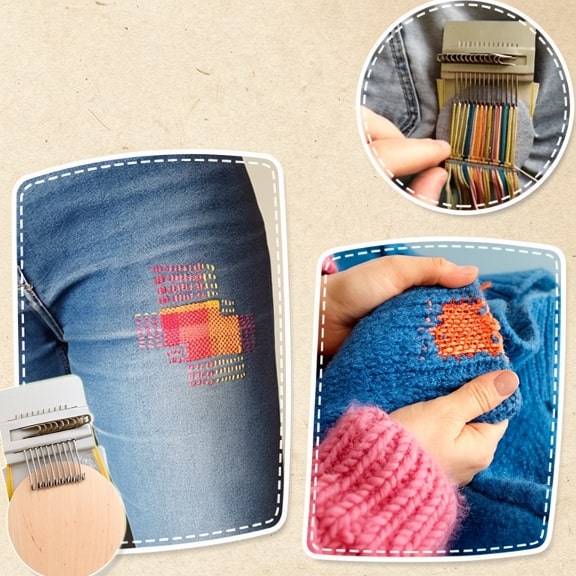 Cloth Repair Toolkit | Innovative Weaving & Mending Solution
