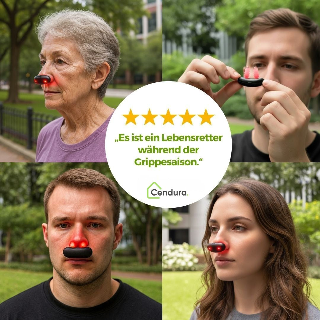Soothing Light Therapy Device for Nasal Relief