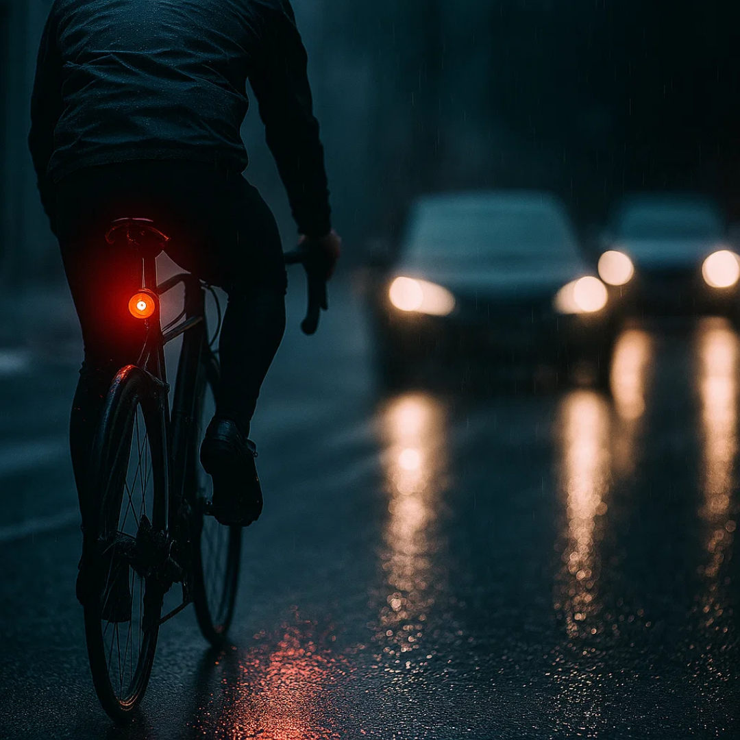 High-Visibility Bicycle Tail Light with 6 Bright Modes
