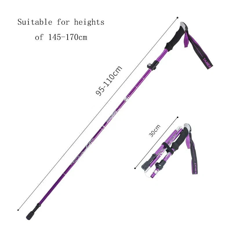 Versatile Adjustable Trekking Poles for Ultimate Stability