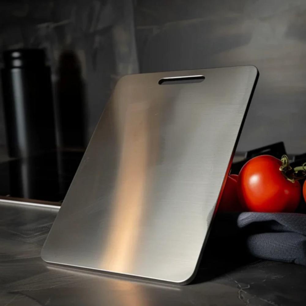 Premium Stainless Steel Cutting Board | Versatile Kitchen Essential