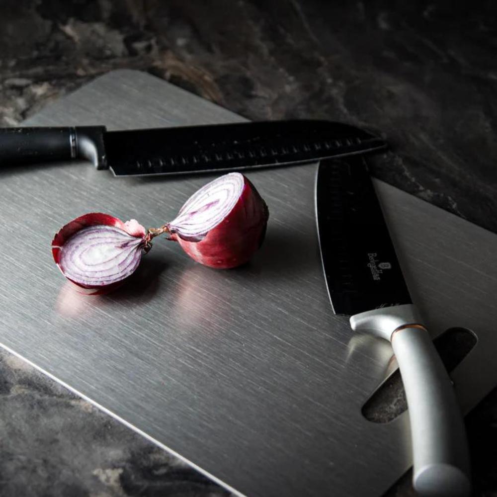 Premium Stainless Steel Cutting Board | Versatile Kitchen Essential