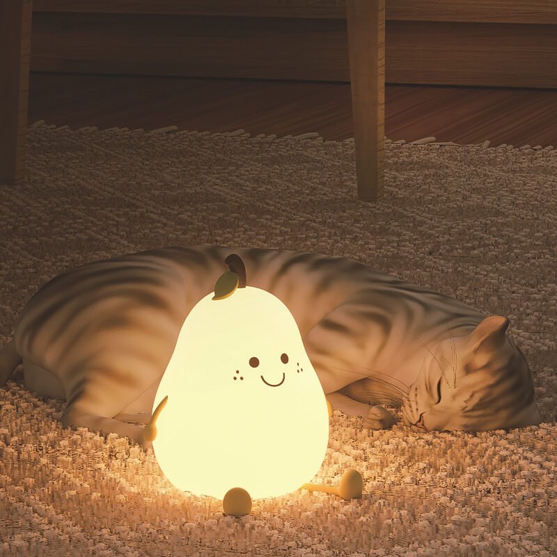 CozyGlow Night Light | Silicone Baby Night Lamp for Kids
