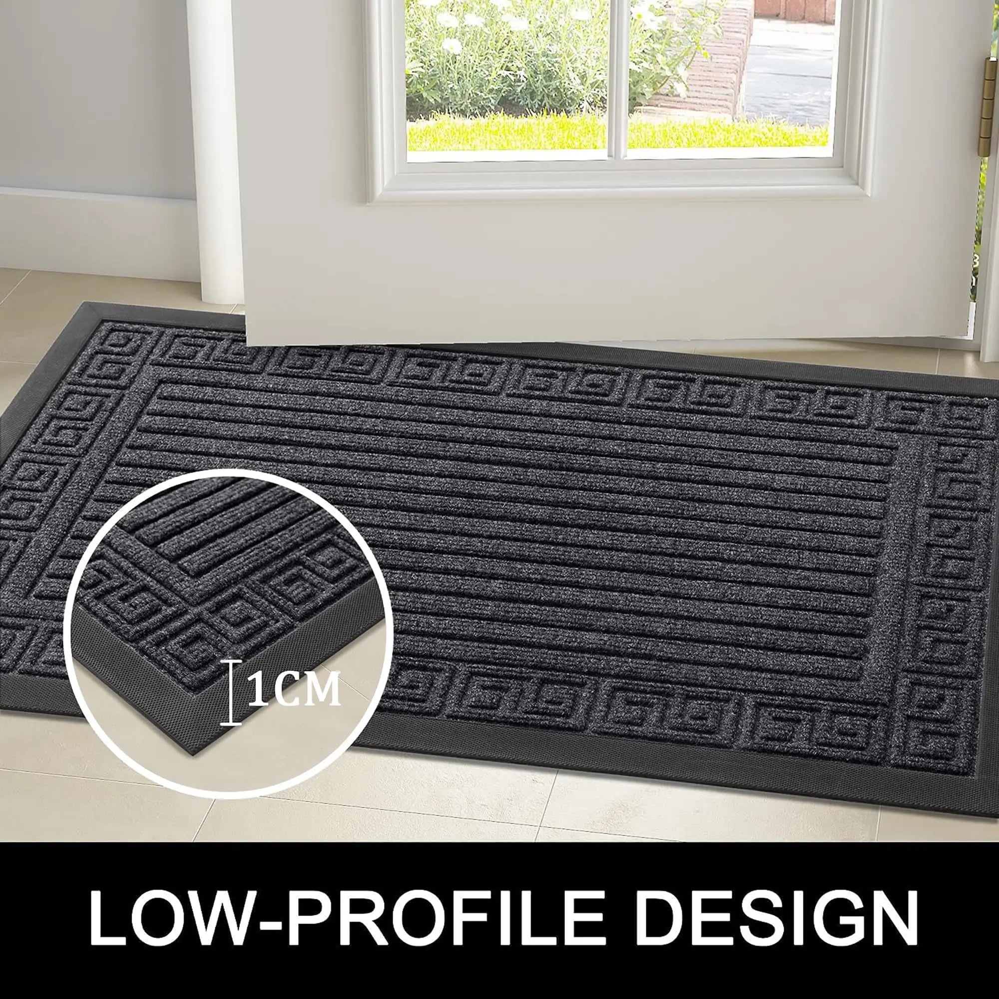 Premium Non-Slip Entryway Mat for Indoor & Outdoor Use