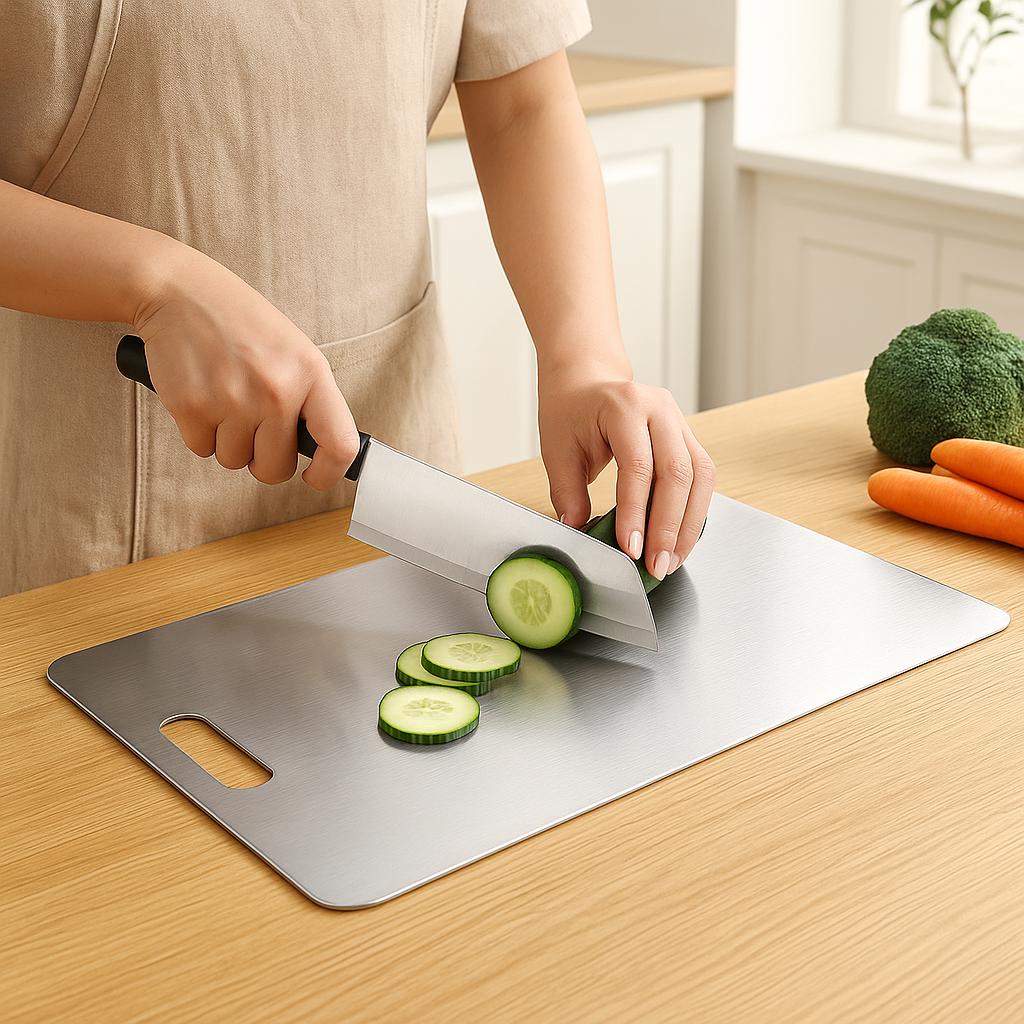 Premium Stainless Steel Cutting Board for All Your Kitchen Needs