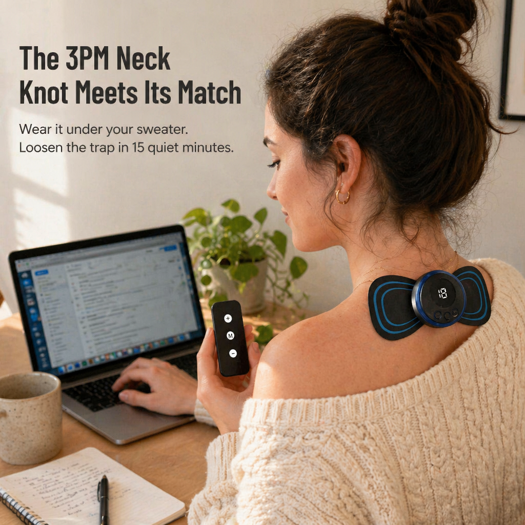 FlexiPulse™ Portable Massager — Dissolve Muscle Stress Anytime for Instant Calm & Vitality