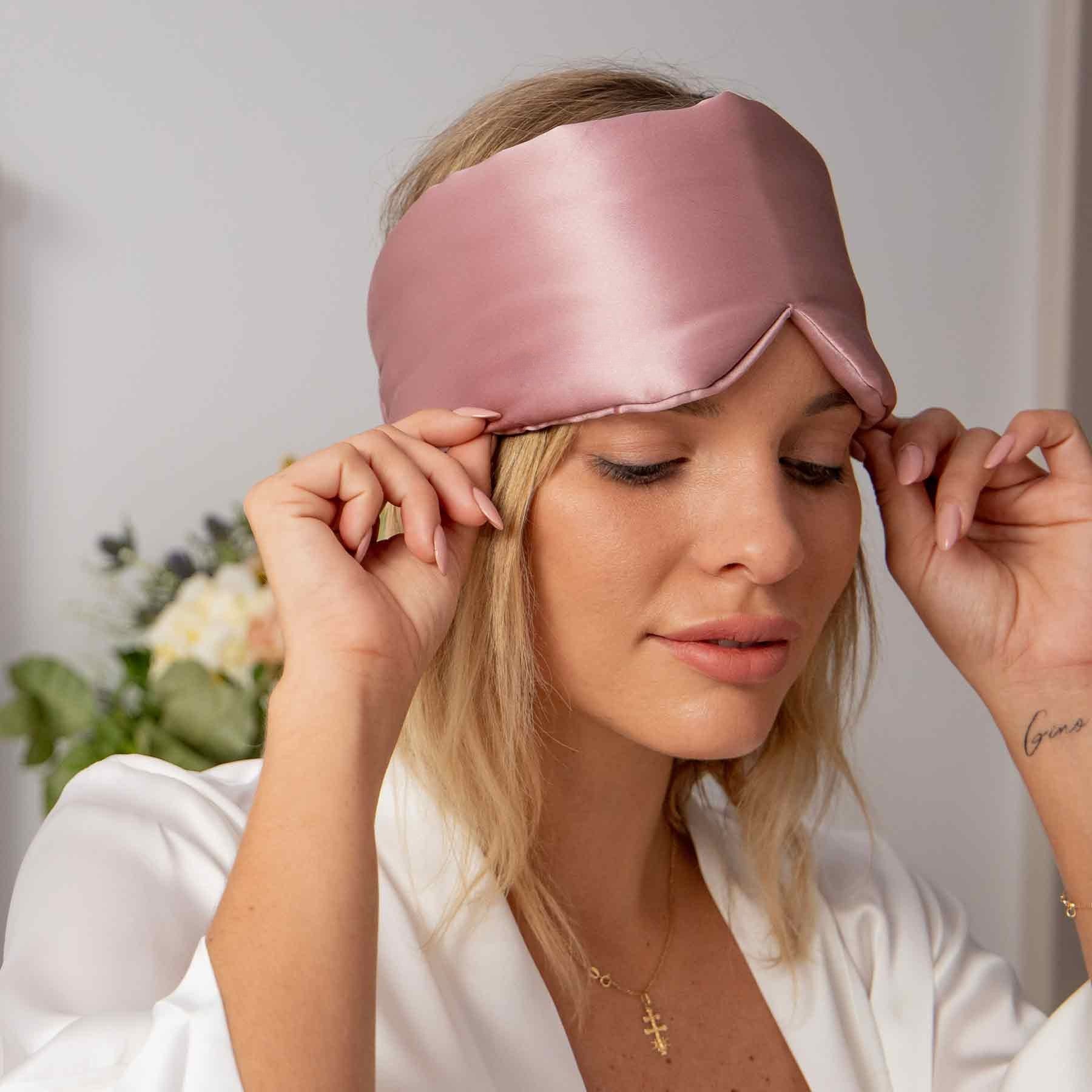 Luxurious Silk Sleep Mask for Ultimate Comfort