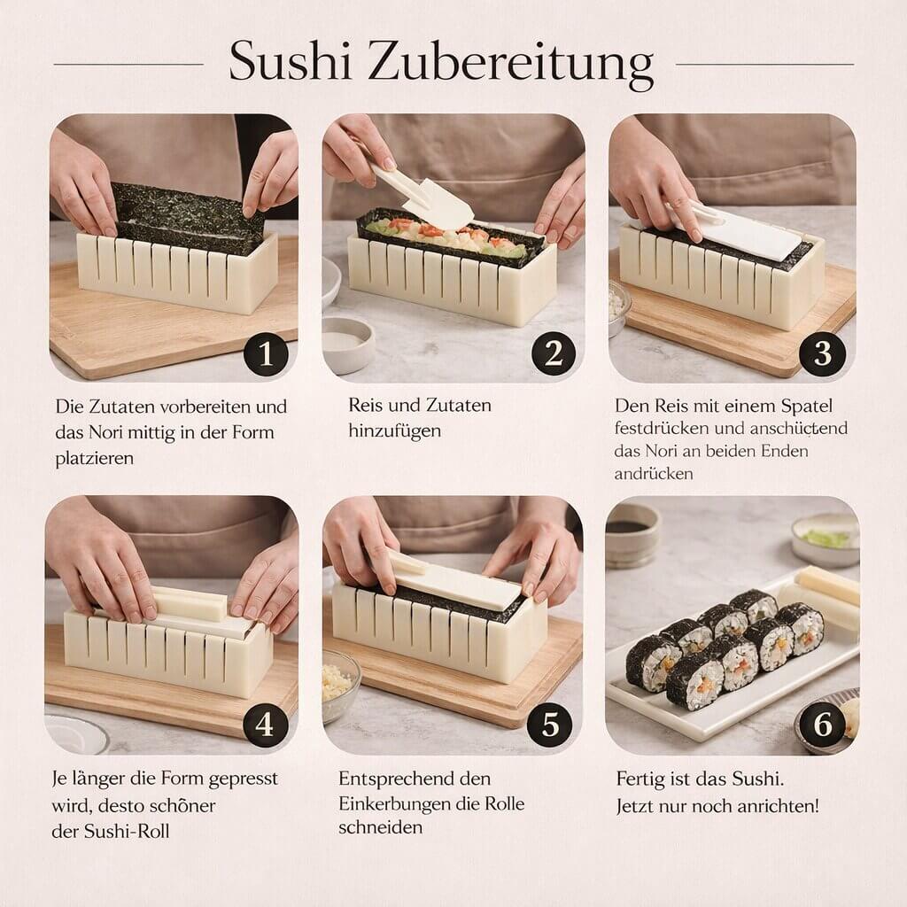 Ultimate Sushi Crafting Kit | Sushi Molding Set | Sushify