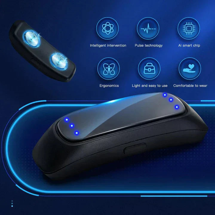 Rechargeable Sleep Harmony Snoring Relief Device with EMS Pulse