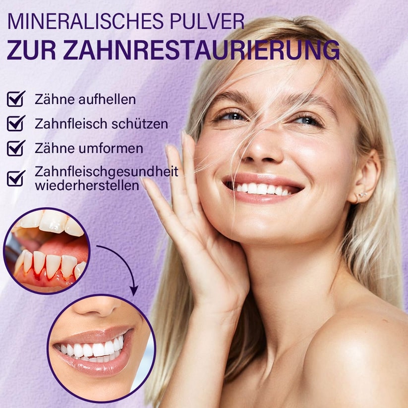 Natural Mineral Powder for Dental Care | Strengthen & Protect Your Smile