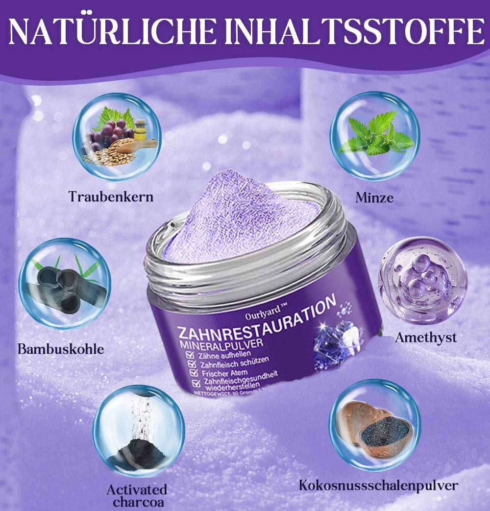 Natural Mineral Powder for Dental Care | Strengthen & Protect Your Smile