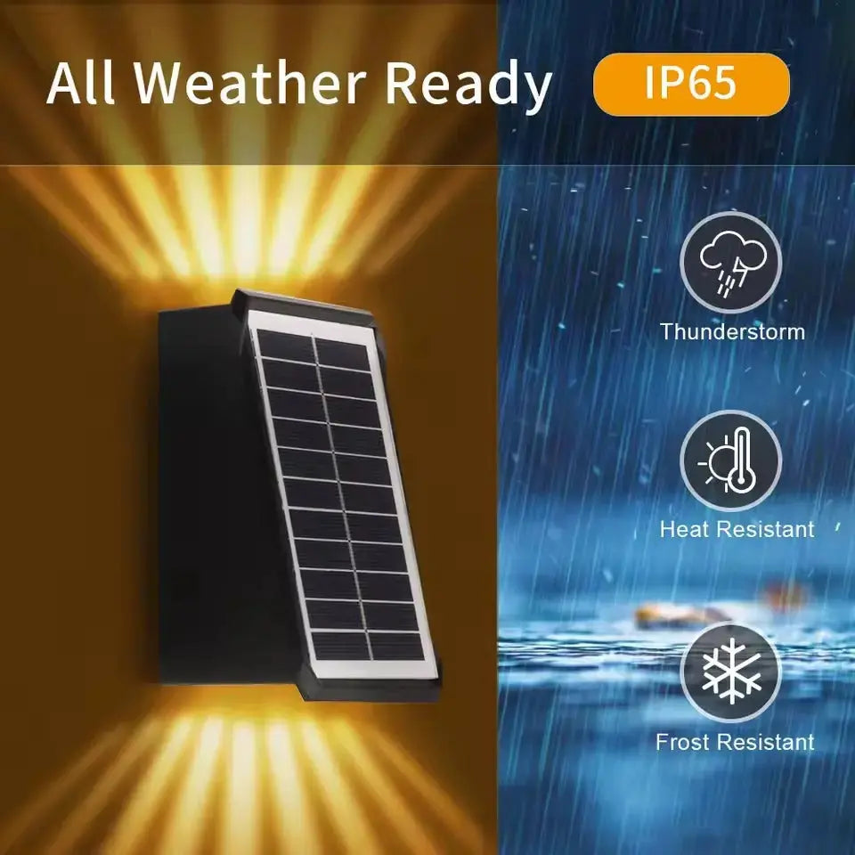 Enchanting Solar Garden Light with Color Changing Feature