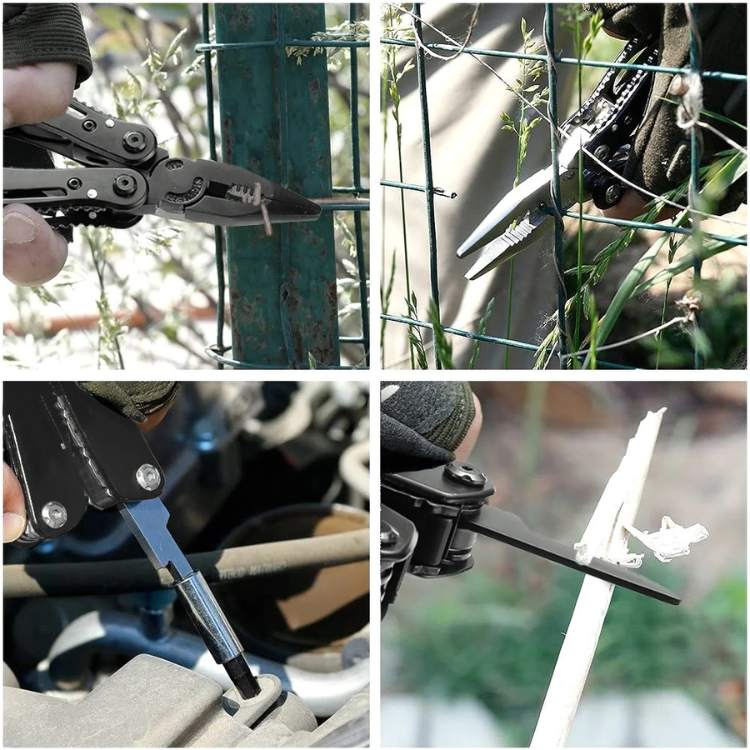 Versatile 24-in-1 Stainless Steel Utility Tool