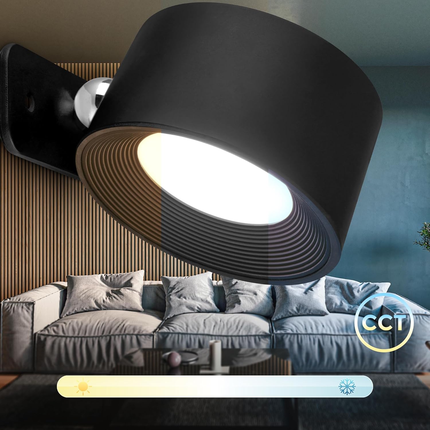 Sensor LED Spotlight | Wireless Lighting Solution | FlexiGlow