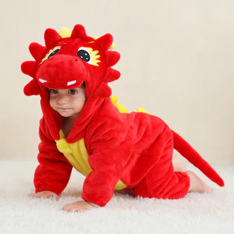 Cozy Critter Fleece Jumpsuit for Infants