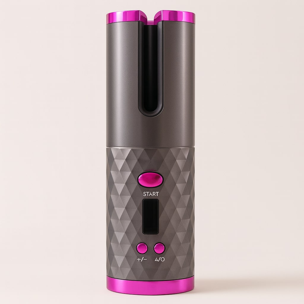 Cordless Curling Iron | Effortless Hair Styling Device