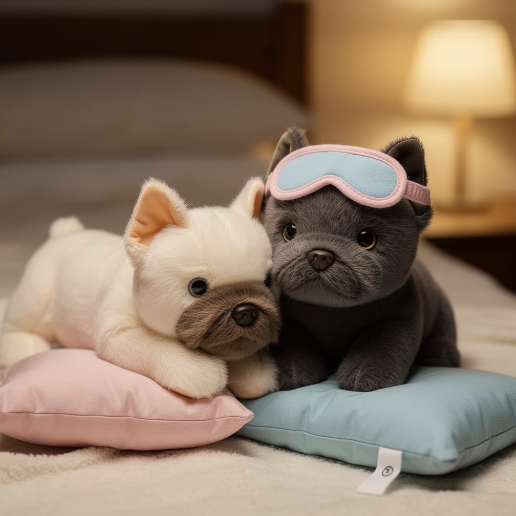 Adorable Plush Bulldog Buddy | Soft Cuddle Toy for All Ages