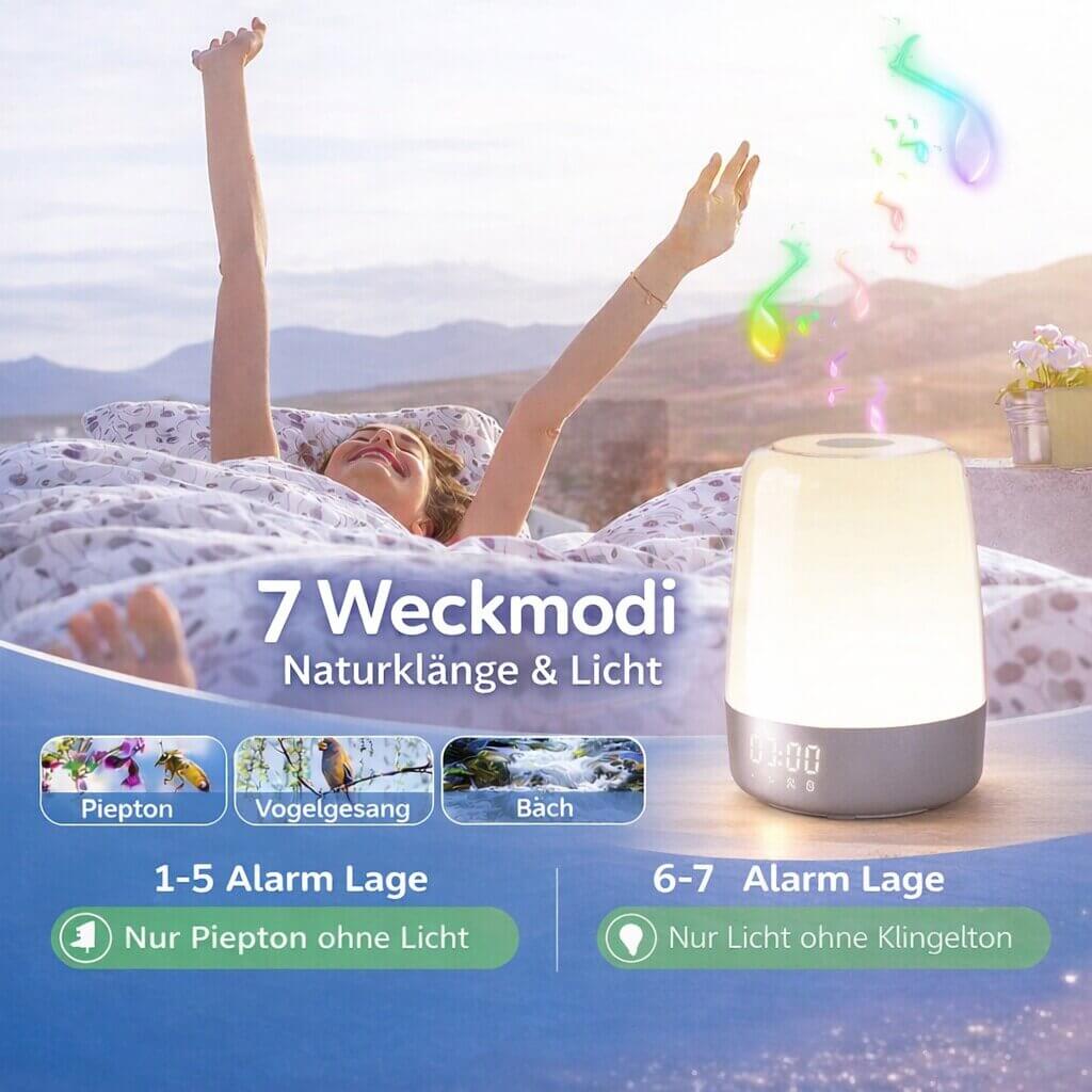 Sunrise Alarm Clock | Gentle Wake-Up Light | DayBright