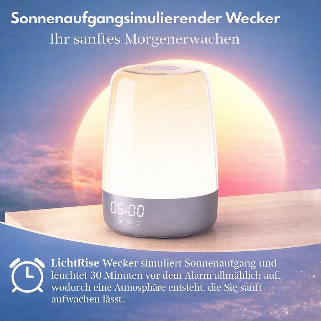 Sunrise Alarm Clock | Gentle Wake-Up Light | DayBright