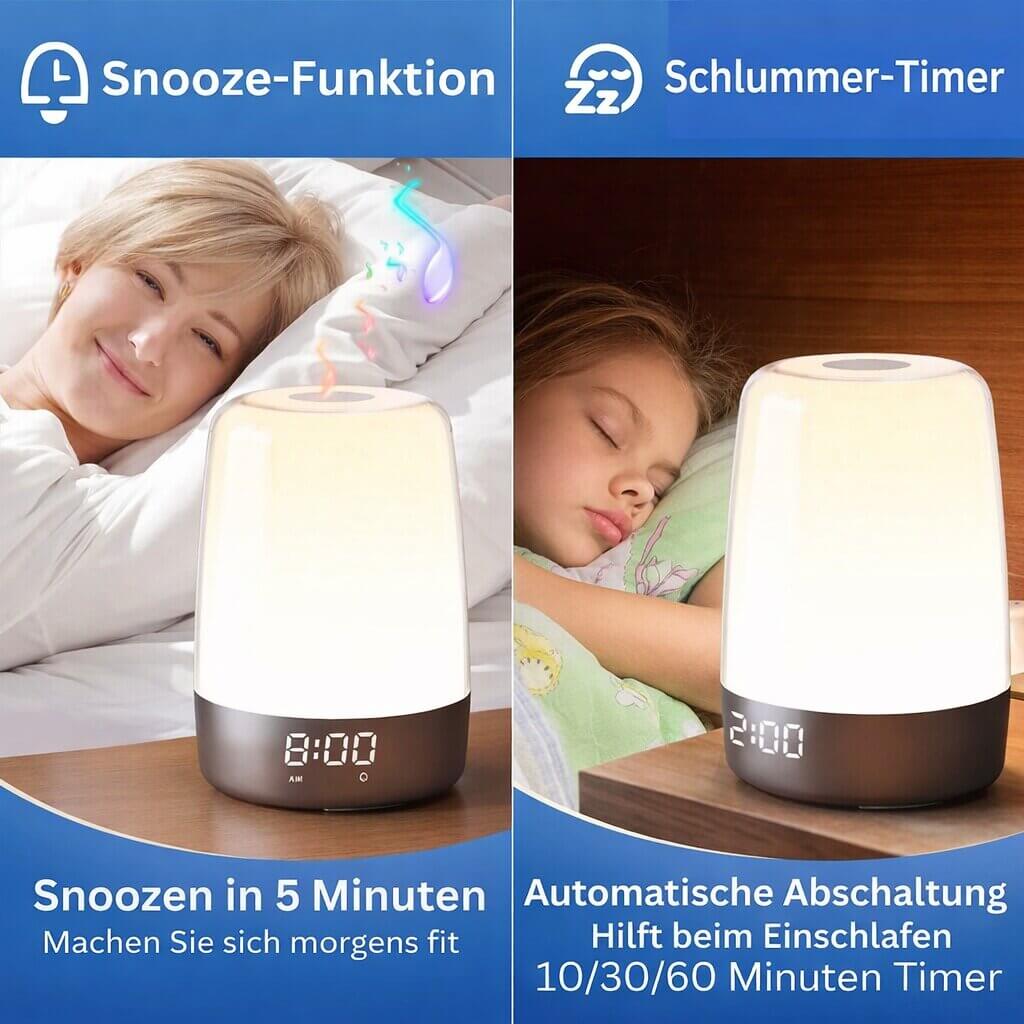 Sunrise Alarm Clock | Gentle Wake-Up Light | DayBright