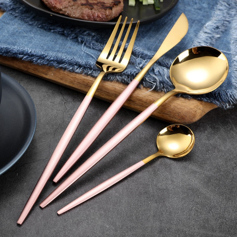 Premium Stainless Utensil Collection for Everyday Dining