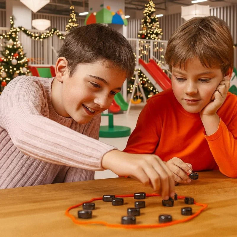 Traveler's Magnetic Chess Companion for Strategic Fun