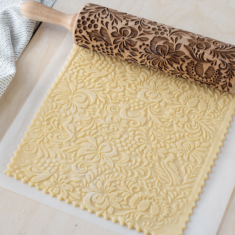 Festive Rolling Pin Set | Perfect for Holiday Baking