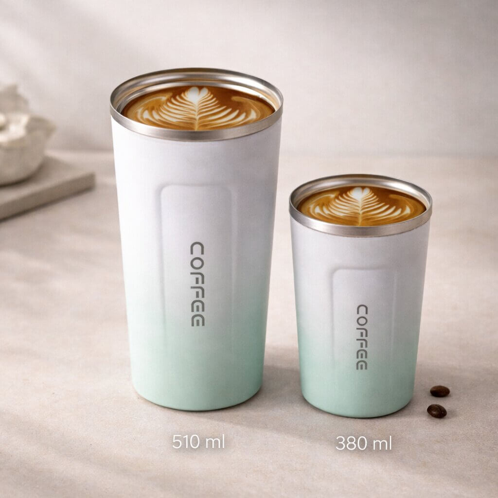 Smart Temperature Display Travel Mug | Steel Drinkware