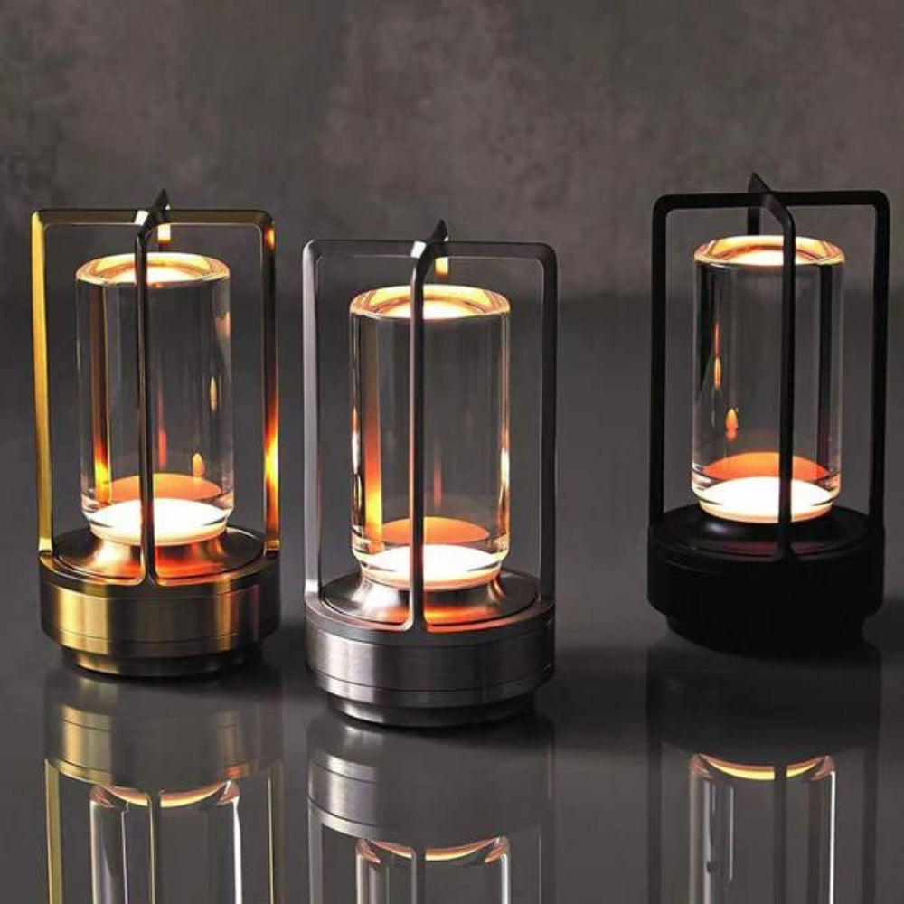 Portable LED Table Lamp | Rechargeable Mood Light | Elegant Design