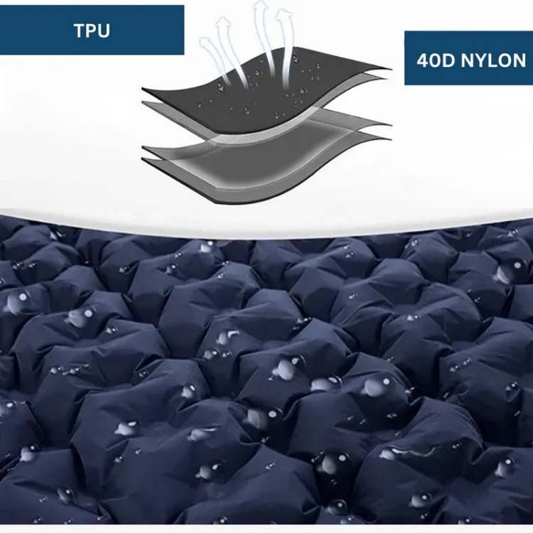 Twin Air Bed – Rapid Setup, Portable & Resilient