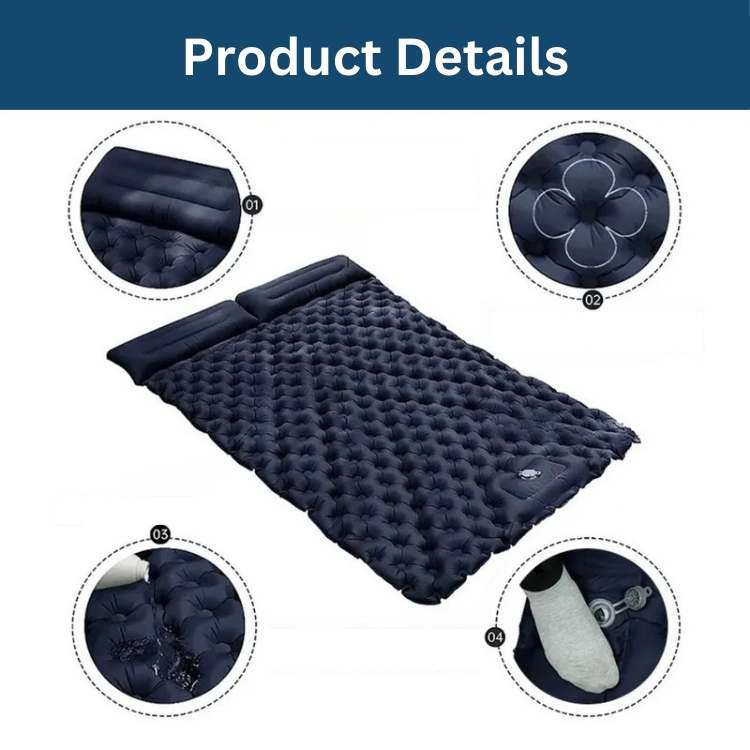 Twin Air Bed – Rapid Setup, Portable & Resilient