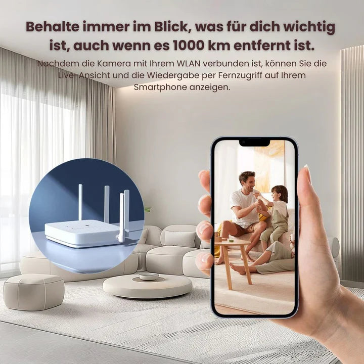 Compact Wireless Security Camera with HD Video Streaming