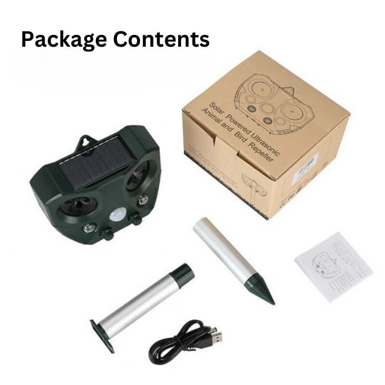 Smart Ultrasonic Animal Deterrent System
