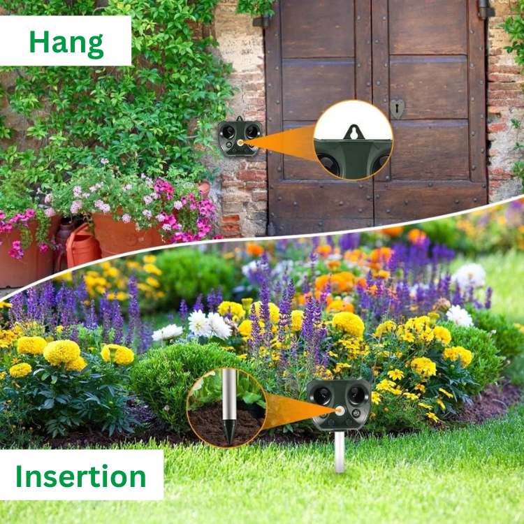 Smart Ultrasonic Animal Deterrent System