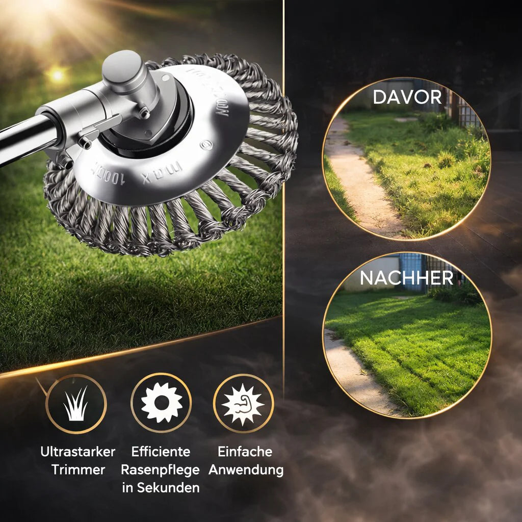 WeedMaster Pro | Ultimate Weed Remover with Steel Brush