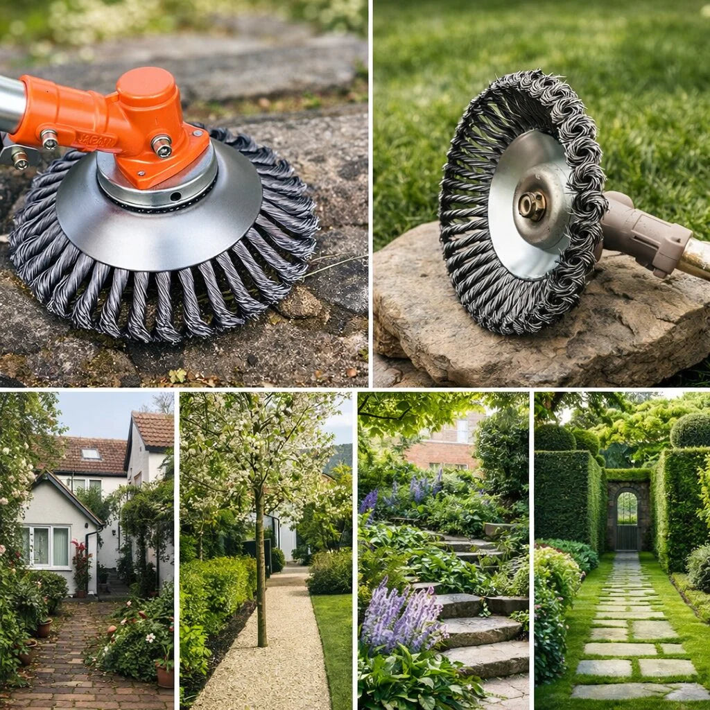 WeedMaster Pro | Ultimate Weed Remover with Steel Brush