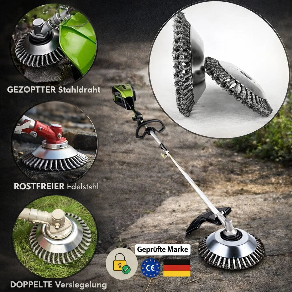 WeedMaster Pro | Ultimate Weed Remover with Steel Brush