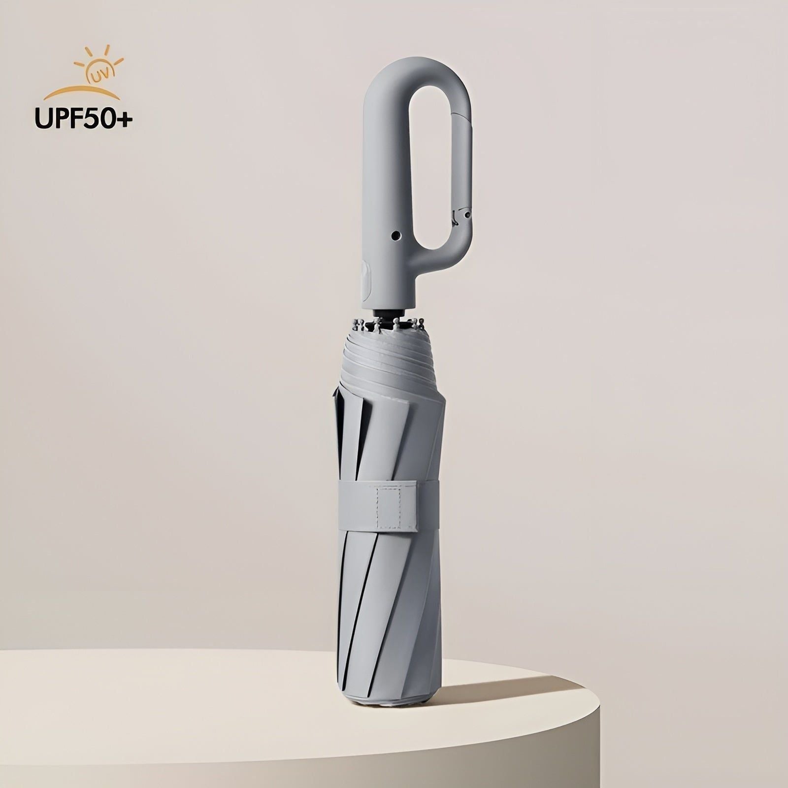 Compact Automatic Folding Umbrella with Easy Grip Handle
