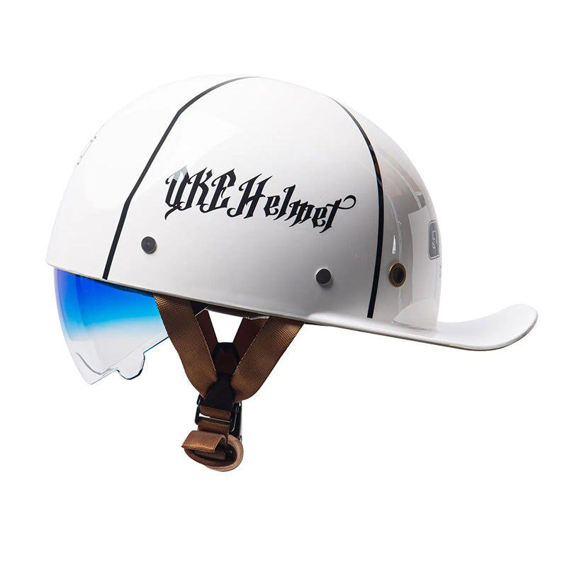 Stylish and Safe Motorcycle Cap Helmet for Riders