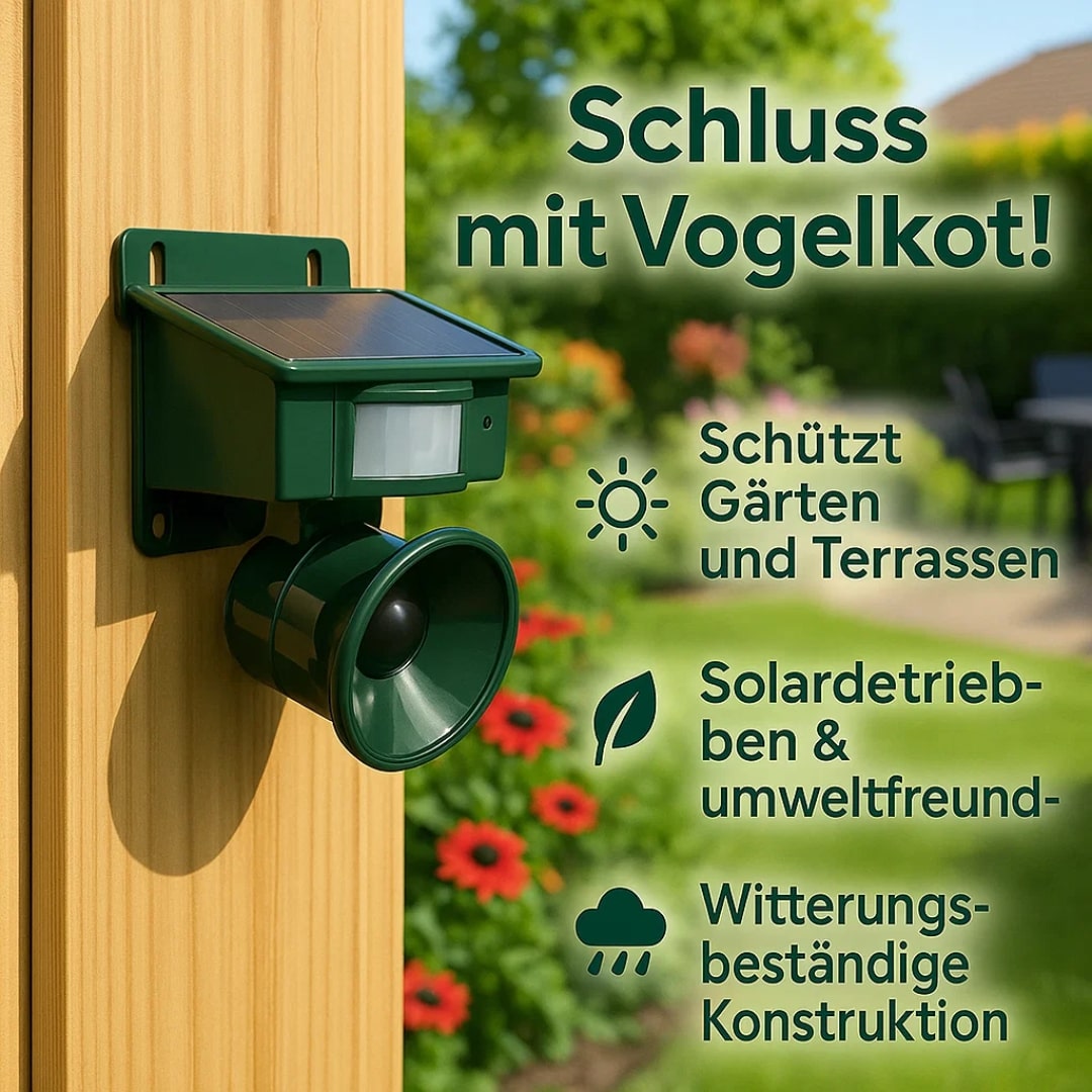 Effective Bird Deterrent for Balconies and Gardens