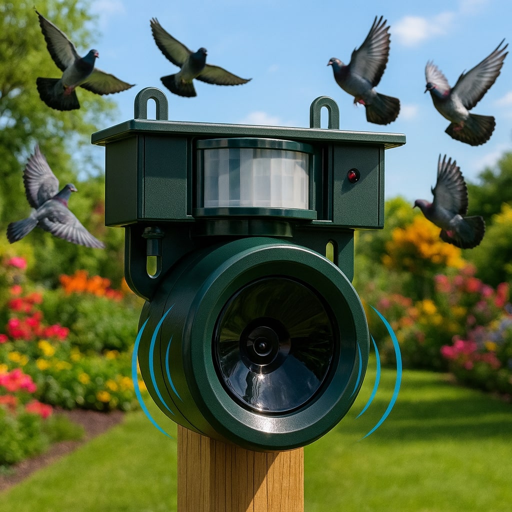 Effective Bird Deterrent for Balconies and Gardens
