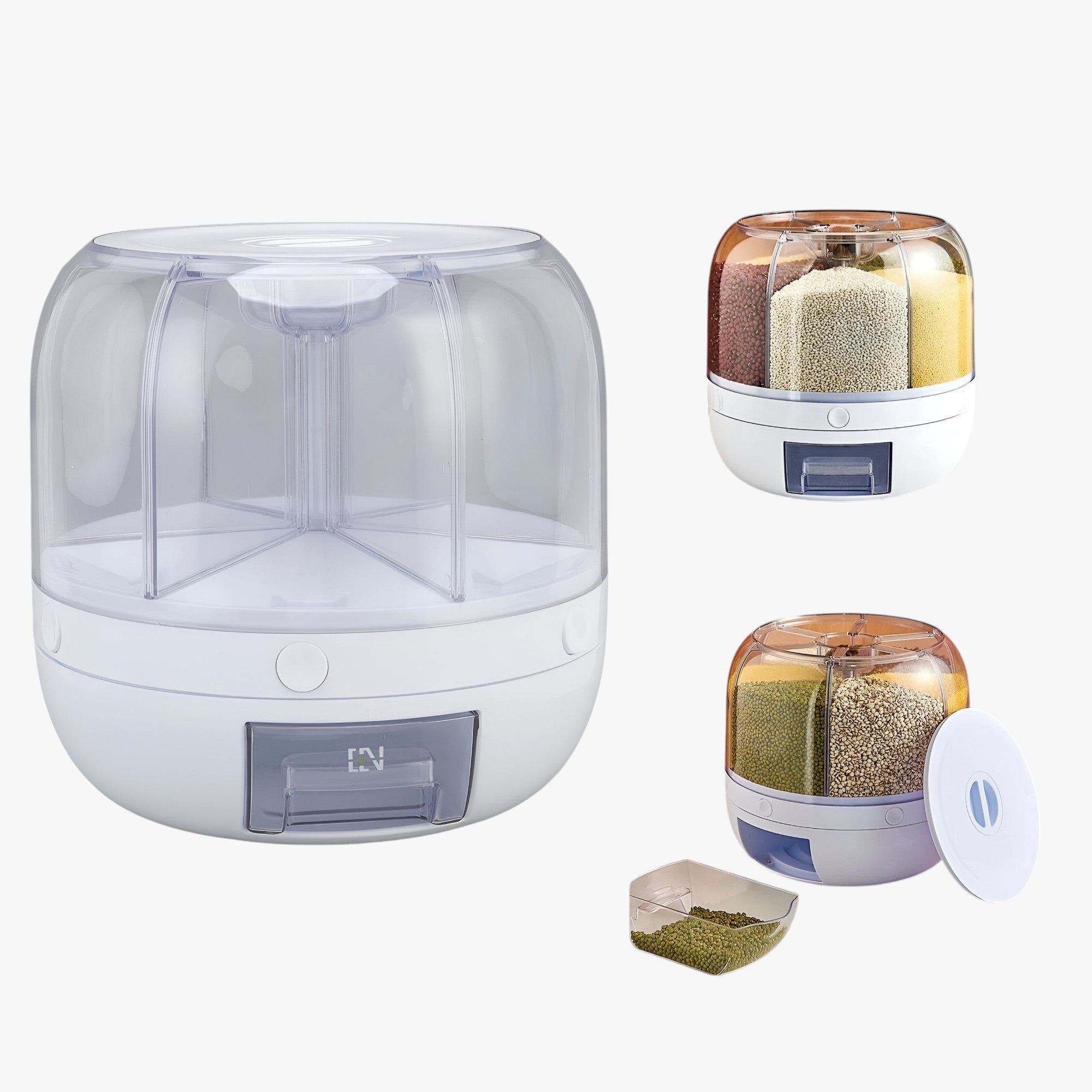 Smart Storage Dispenser for Cereal and Dry Goods