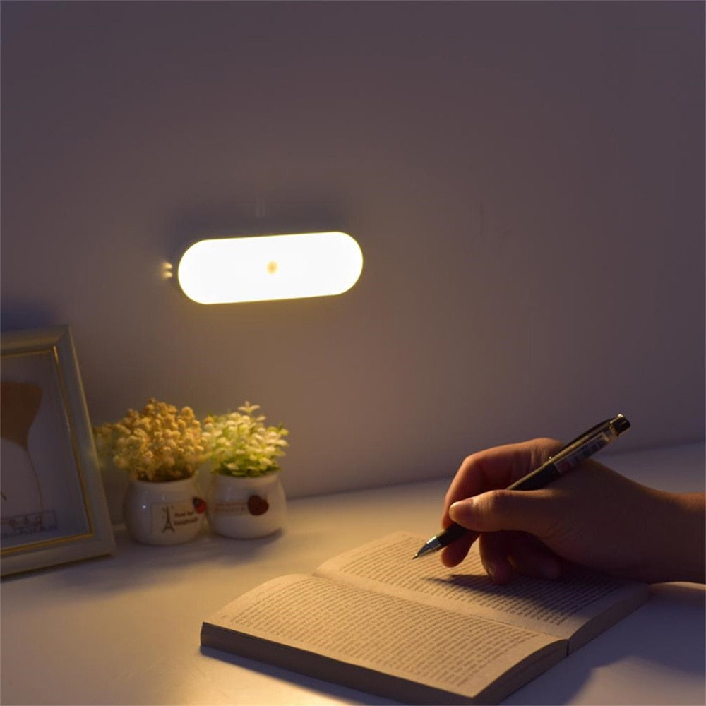 Smart Wireless Motion-Sensing Wall Light | Rechargeable Night Lamp
