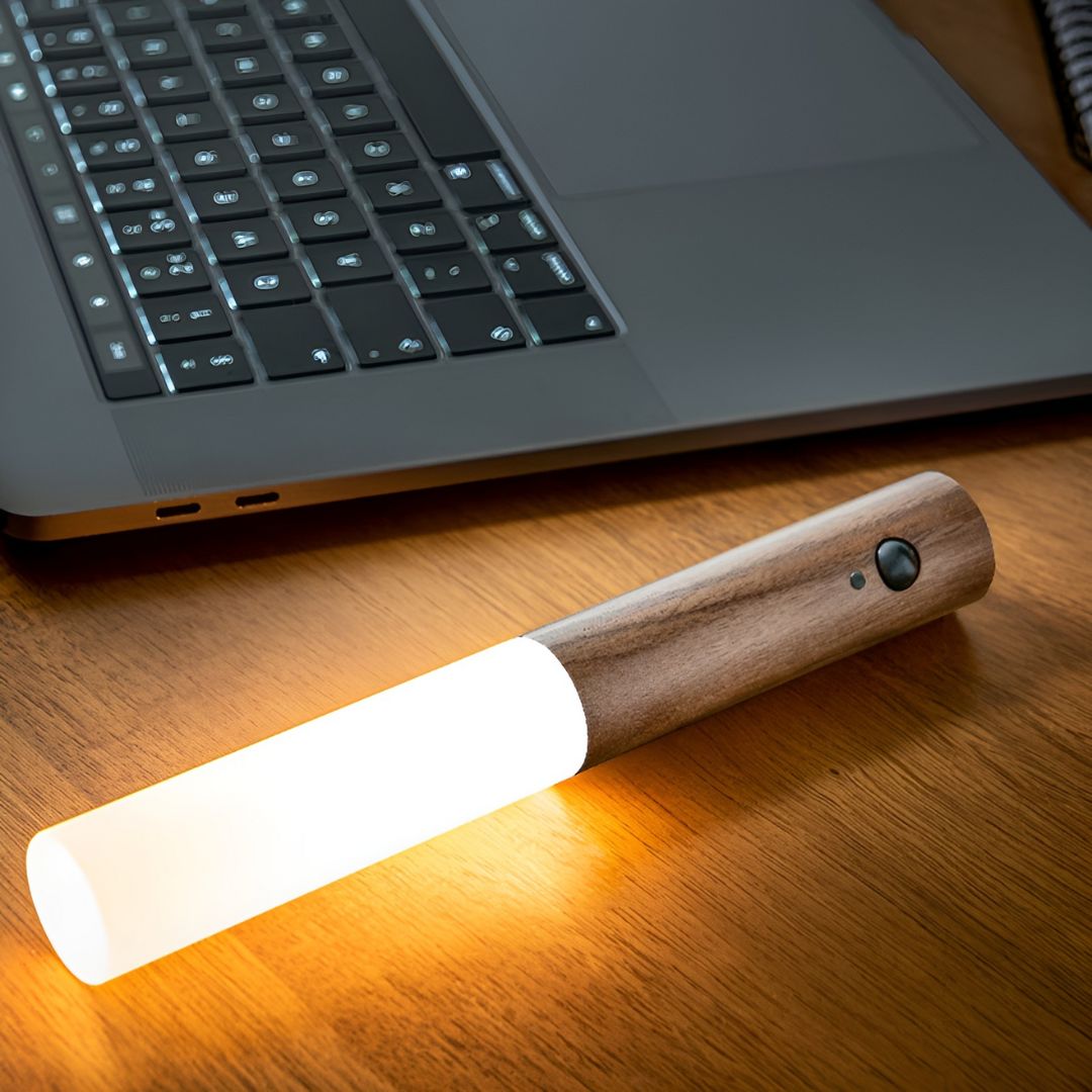 Smart Wireless Wall Light with Motion Sensor & Rechargeable Battery