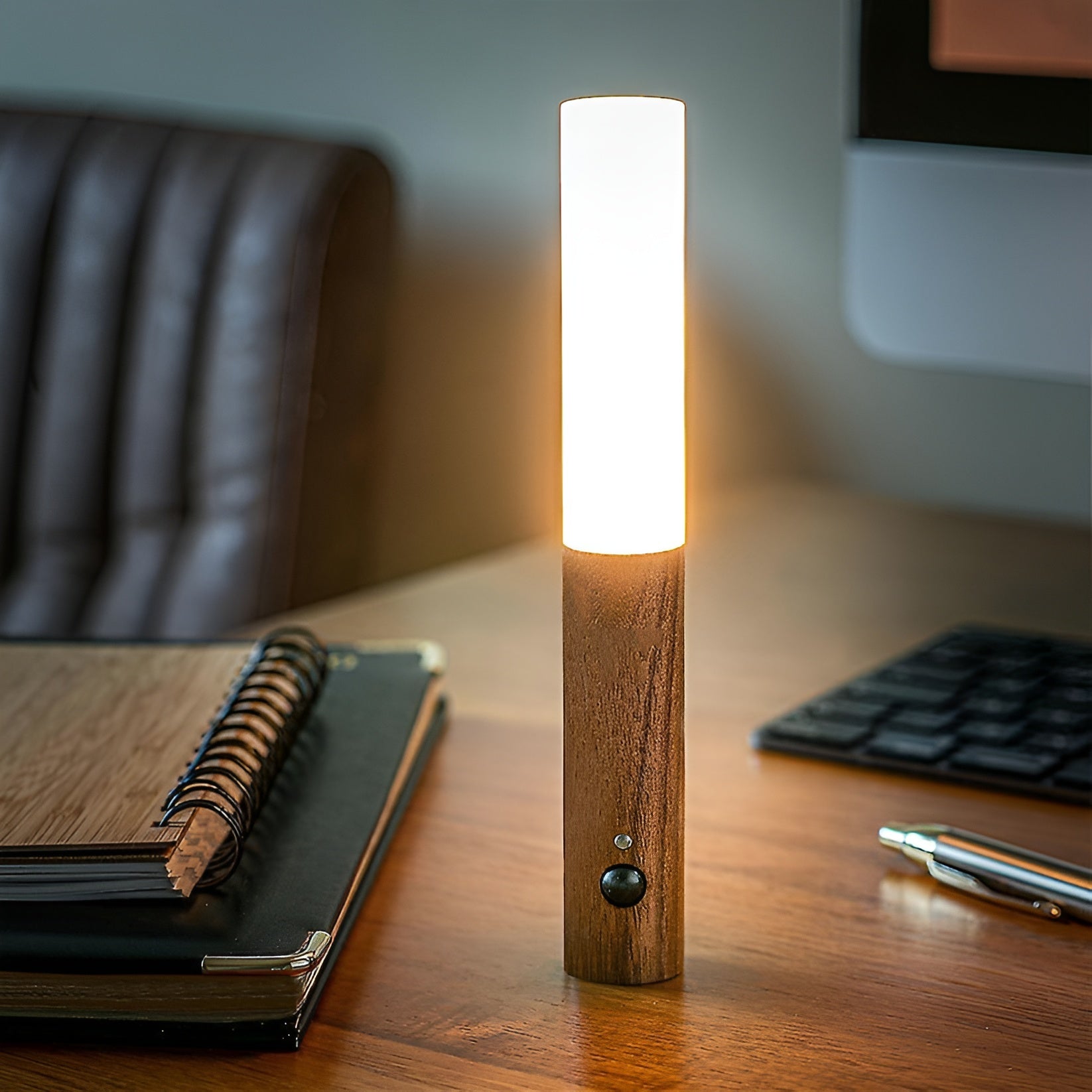 Smart Wireless Wall Light with Motion Sensor & Rechargeable Battery