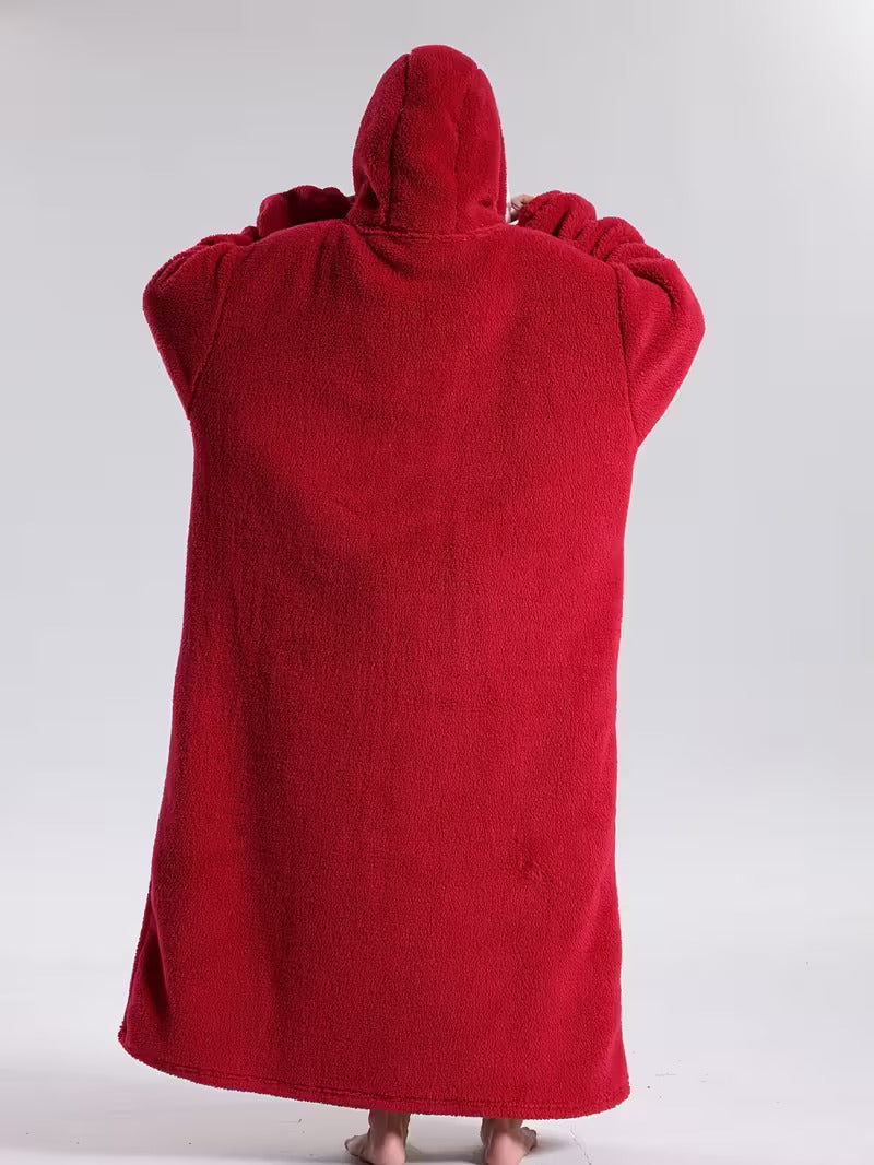CozyWear Blanket Hoodie | Wearable Comfort for All Seasons