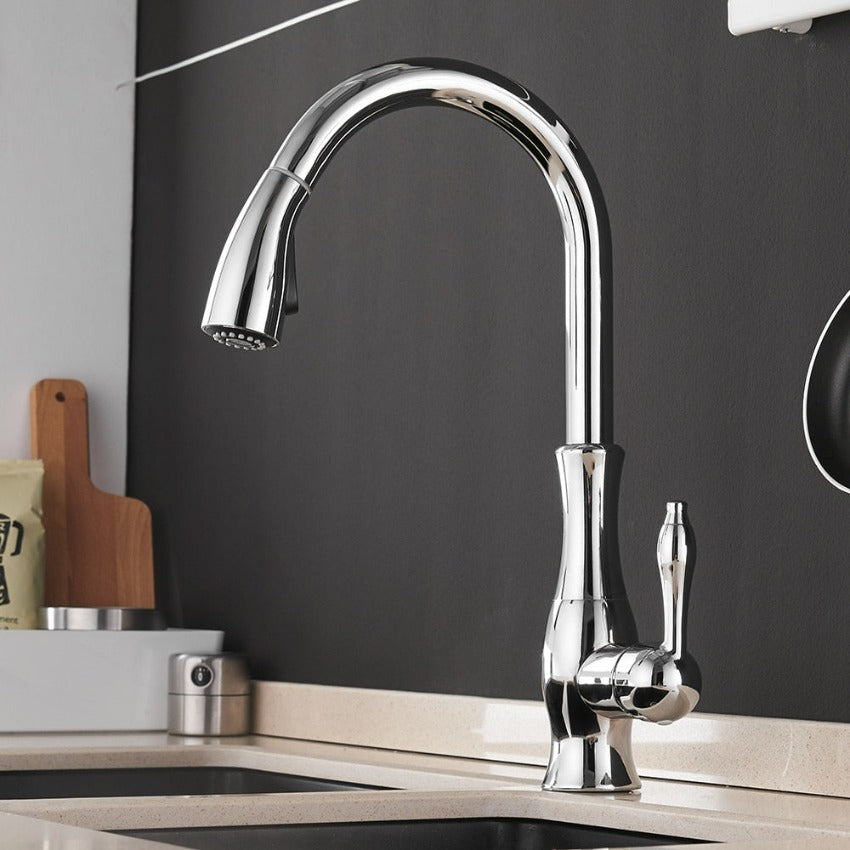 Versatile Kitchen Faucet | Pull-Down Sink Mixer | HomeFlow