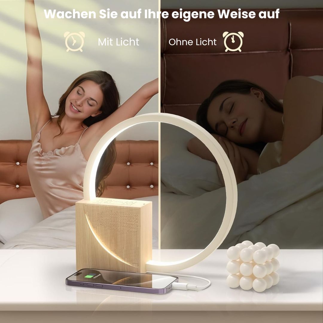 Sunrise Alarm Clock with Charging Functionality